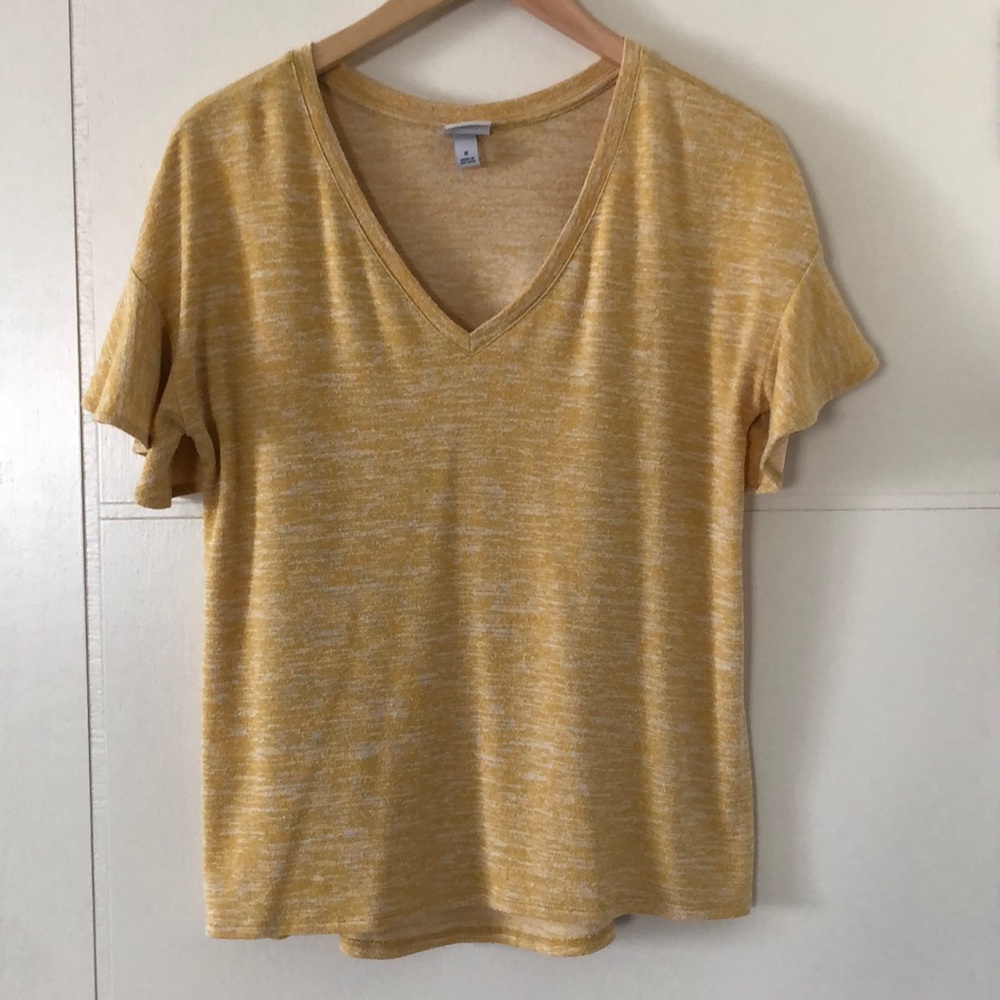 Flutter Sleeve Knit Top